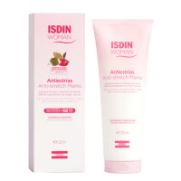 Tube  of  Isdin  Woman  Anti-Stretch  Marks  Cream  by  Isdin,  a  moisturizing  cream  indicated  to  prevent  stretch  marks.