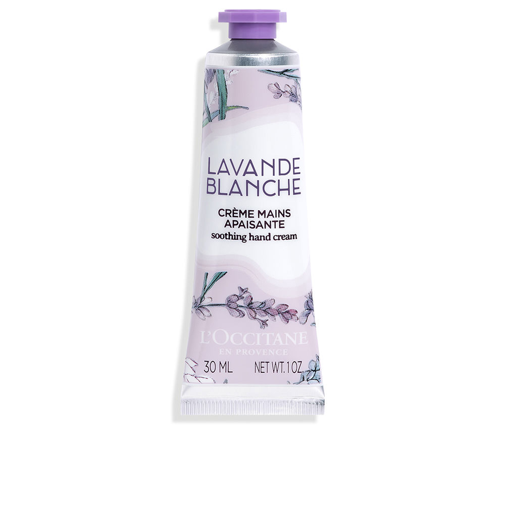 L'OccitaneWhiteLavenderSoothingHandCream30ml L'Occitane White Lavender Soothing Hand Cream 30ml
