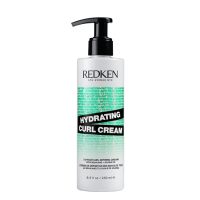 Tube  of  Redken  Hydrating  Curl  Defining  Cream  by  Redken,  a  defining  cream  indicated  for  frizz  reduction  and  curl  hydration.
