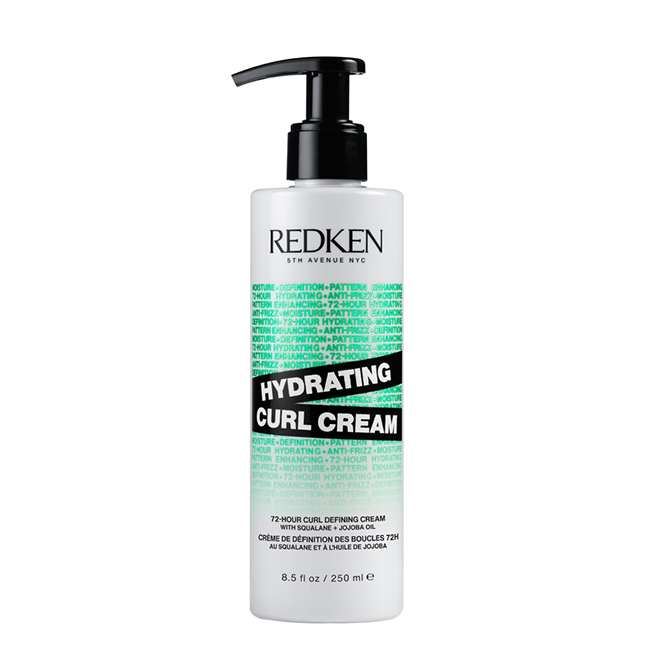 RedkenHydratingCurlDefiningCream250ml Tube of Redken Hydrating Curl Defining Cream by Redken, a defining cream indicated for frizz reduction and curl hydration.