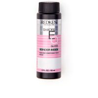 Box  of  Redken  Shades  EQ  Gloss  Bonder  Inside  Color  010VV  Lavender  Ice,  a  liquid  toner  and  bonder  to  strengthen  sensitized  hair.