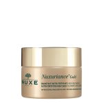 Jar of Nuxe Nuxuriance Gold The Nutri-Fortifying Night Balm by Nuxe, a night balm indicated for revitalizing dry mature skin.
