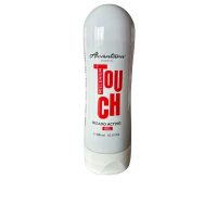 Bottle  of  Alcantara  Millenium  Touch  Active  Curling  Gel  by  Alcantara,  a  styling  gel  indicated  for  defining  curls  and  reducing  frizz.