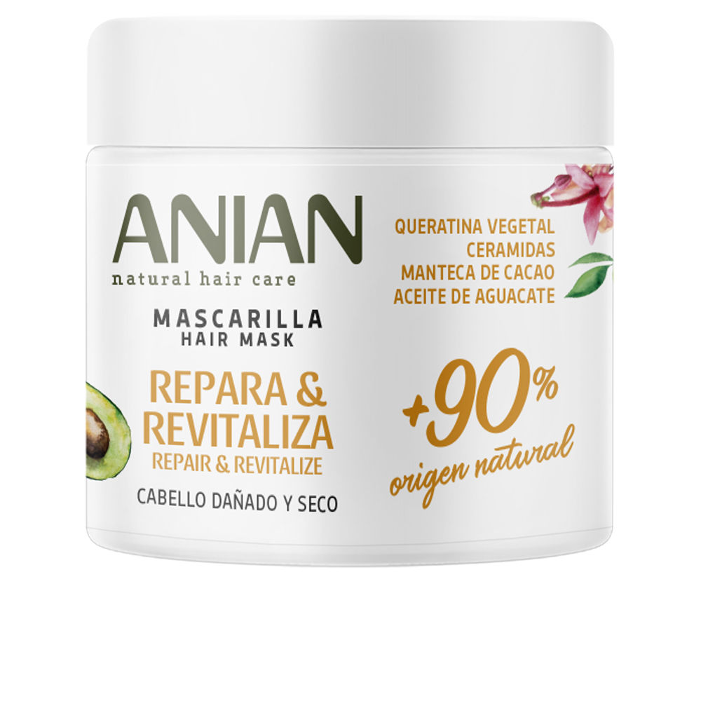 AnianRepairingandRevitalizingMask350ml Jar of Anian Repairing and Revitalizing Mask by Anian, a hair mask indicated for strengthening the hair fibre.