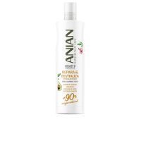Bottle  of  Anian  Repairing  and  Revitalizing  Shampoo  by  Anian,  a  shampoo  indicated  for  repairing  dry  and  damaged  hair.
