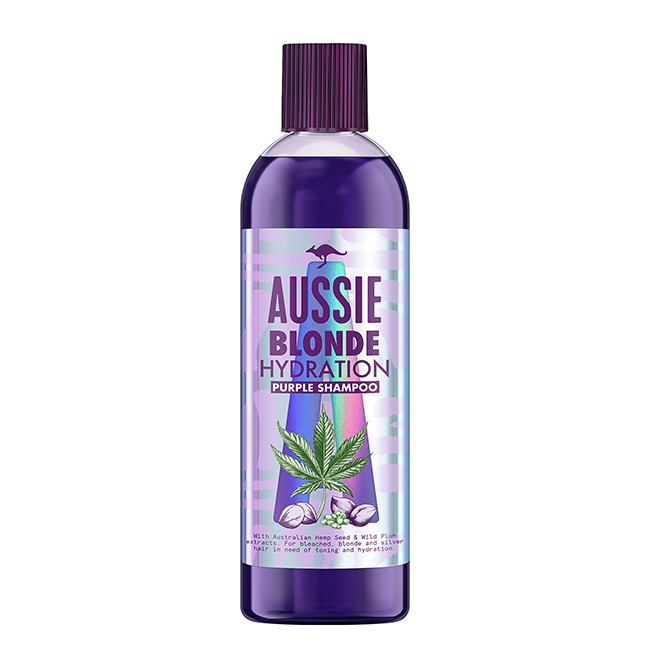 AussieSOSBlondeHydrationPurpleShampoo290ml Aussie SOS Blonde Hydration Purple Shampoo 290ml