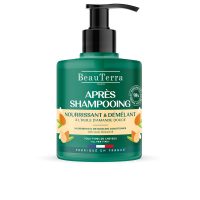 Bottle  of  Beauterra  Nourishing  and  Detangling  Conditioner  by  Beauterra,  a  conditioner  indicated  for  detangling  hair  and  shine.
