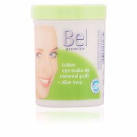 Bel Premium Lotion Eye Makeup Removal Pads Aloe Vera x70