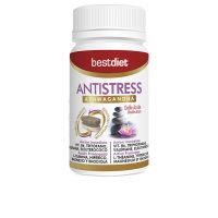 Box  of  Best  Diet  Antistress  Prolonged  Action  Capsules  by  Best  Diet,  a  capsule  supplement  indicated  for  stress  management.