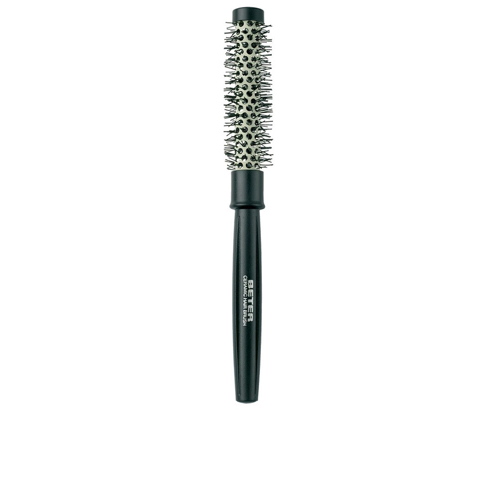 BeterCeramicHeatingBrush17mm Product container of Beter Ceramic Heating Brush 17mm by Beter, a thermal round brush indicated for shaping hair during blow drying.