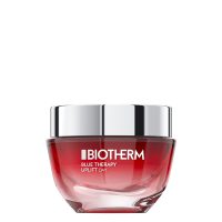 Jar  of  Biotherm  Blue  Therapy  Red  Algae  Uplift  Day  Cream  by  Biotherm,  a  day  cream  indicated  for  lifting  and  skin  firming.