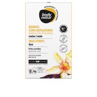 Body Natur Face Wax Strips for Sensitive Skin x12
