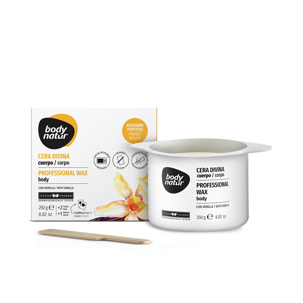 BodyNaturProfessionalBodyWaxVanilla250g Body Natur Professional Body Wax Vanilla 250g