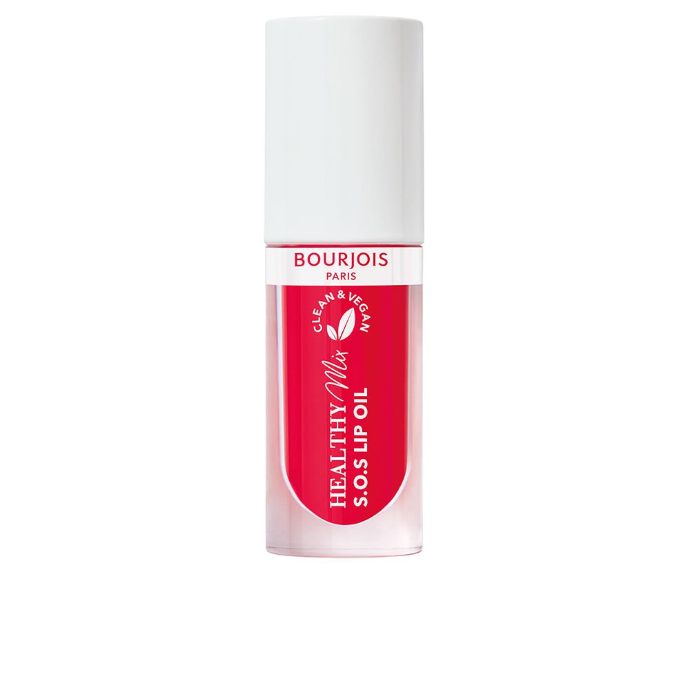 BourjoisHealthyMixSOSLipOilColor03Strawbisous4.5ml Bourjois Healthy Mix SOS Lip Oil Color 03 Straw'bisous 4.5ml - Image 1