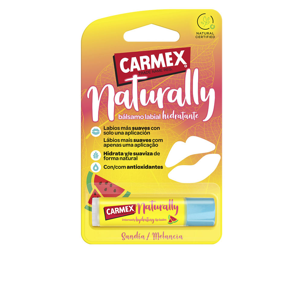 CarmexNaturallyMoisturizingLipBalmStickWatermelon4.25g Carmex Naturally Moisturizing Lip Balm Stick Watermelon 4.25g