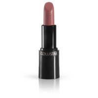 Product  container  of  Collistar  Rossetto  Puro  Lipstick  Color  101  by  Collistar,  a  creamy  lipstick  indicated  for  lip  hydration  and  color.