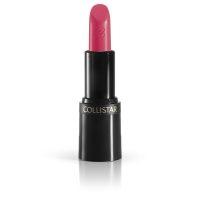 Product  container  of  Collistar  Rossetto  Puro  Lipstick  Color  107  Peony  Tattoo  by  Collistar,  a  creamy  lipstick  for  lip  hydration.