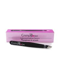 Cristyboom Professional Eyebrow Tweezers Color Black
