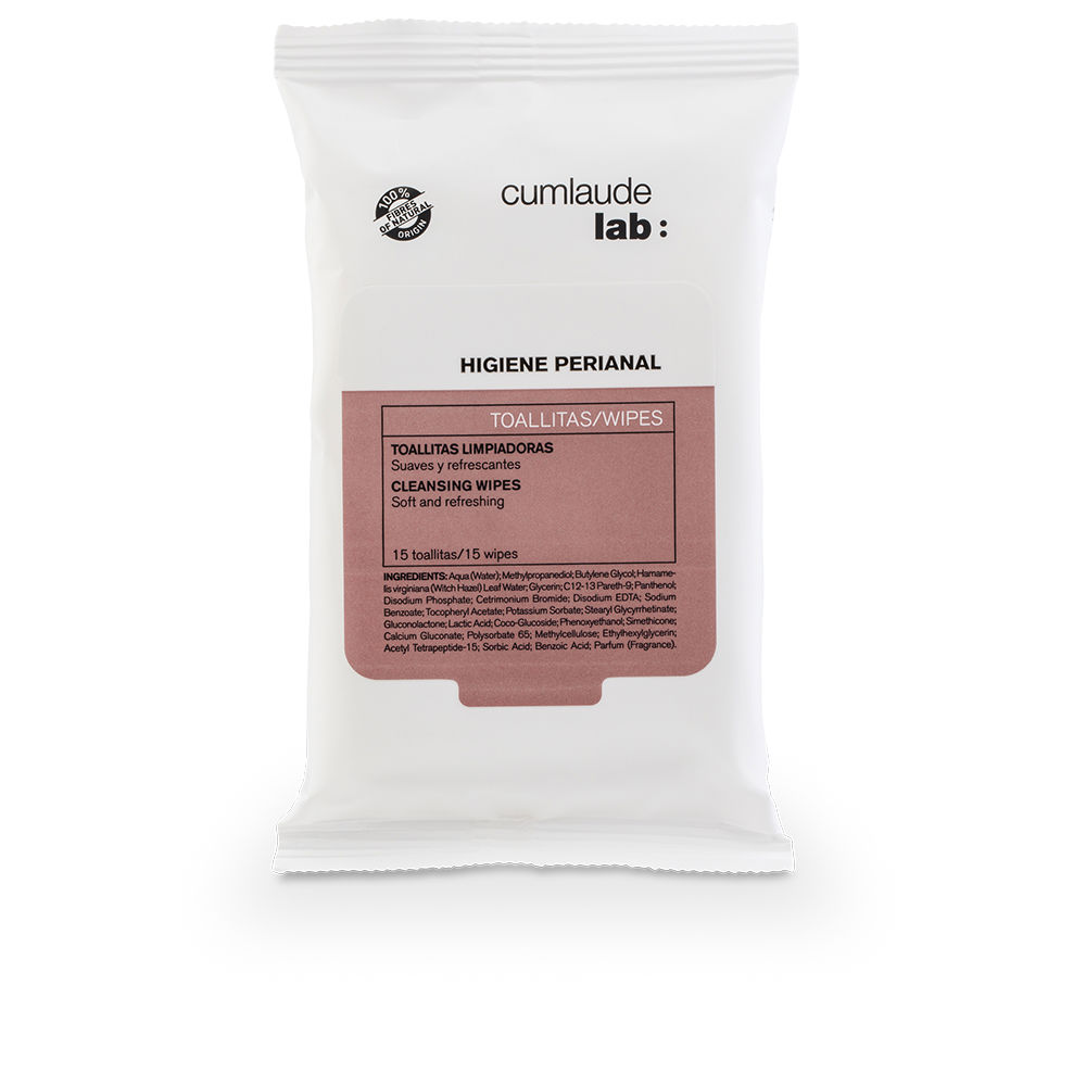 CumlaudeLabPerianalWipesx15 Cumlaude Lab Perianal Wipes x15