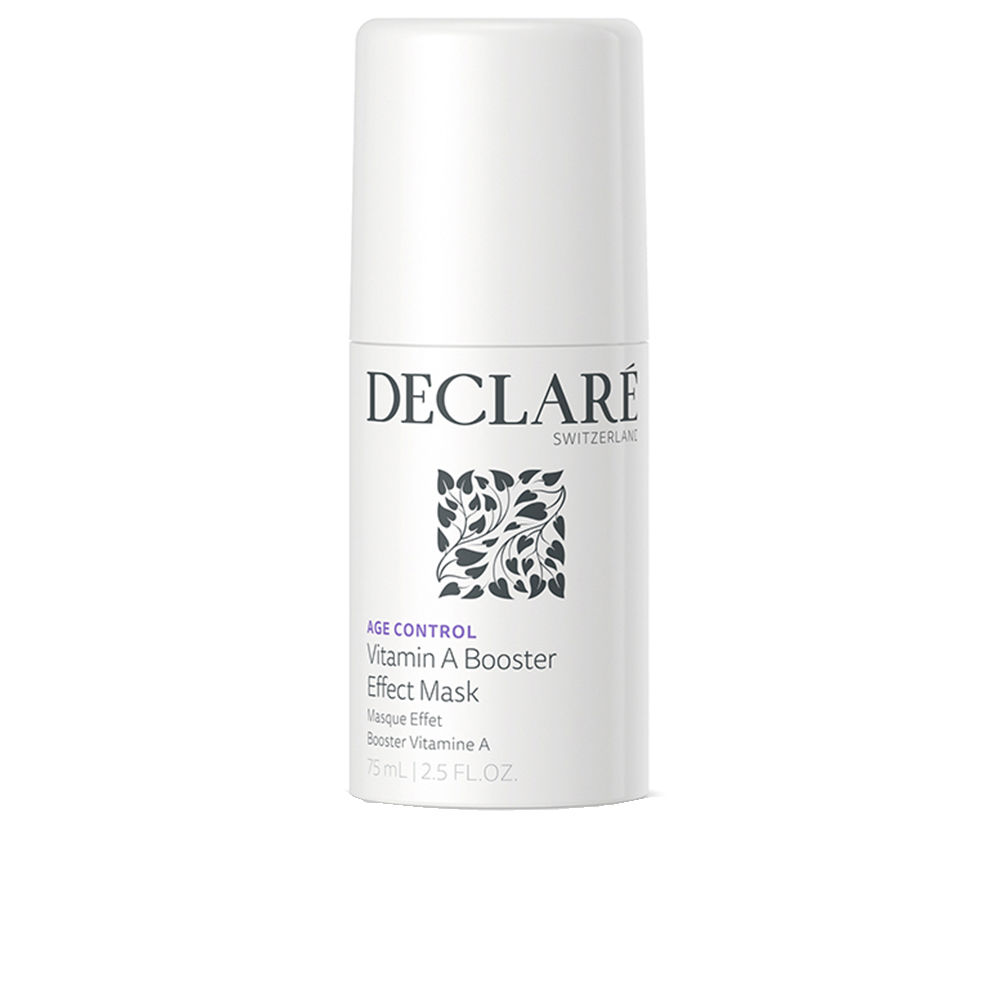 DeclaréAgeControlVitaminABoosterEffectMask75ml Tube of Declaré Age Control Vitamin A Booster Effect Mask by Declaré, a mask indicated for firming skin and reducing wrinkles.