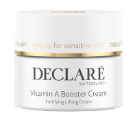 Jar  of  Declaré  Vitamin  A  Booster  Cream  by  Declaré,  a  light  cream  indicated  for  improving  skin  elasticity  and  reducing  wrinkles.