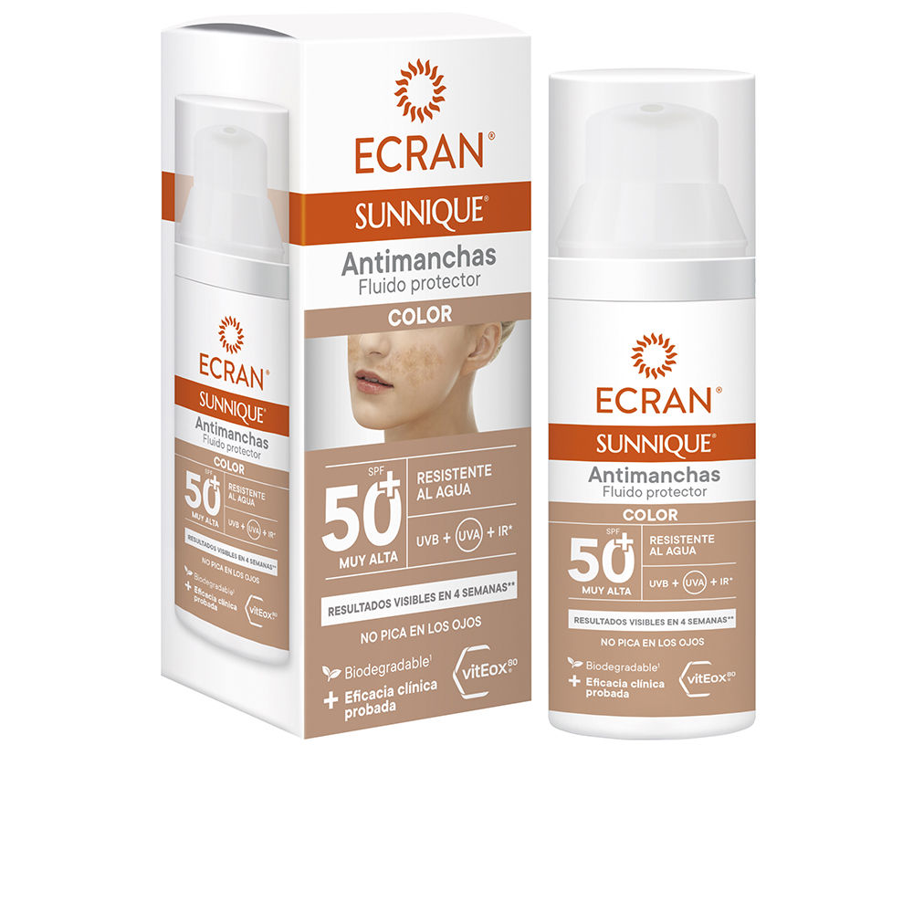 EcranSunniqueAnti-SpotsProtectiveTintedCreamSPF50+50ml Ecran Sunnique Anti-Spots Protective Tinted Cream SPF50+ 50ml