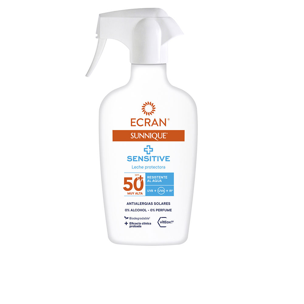 EcranSunniqueSensitiveProtectiveMilkSpraySPF50270ml Ecran Sunnique Sensitive Protective Milk Spray SPF50+ 270ml - 画像 (1)