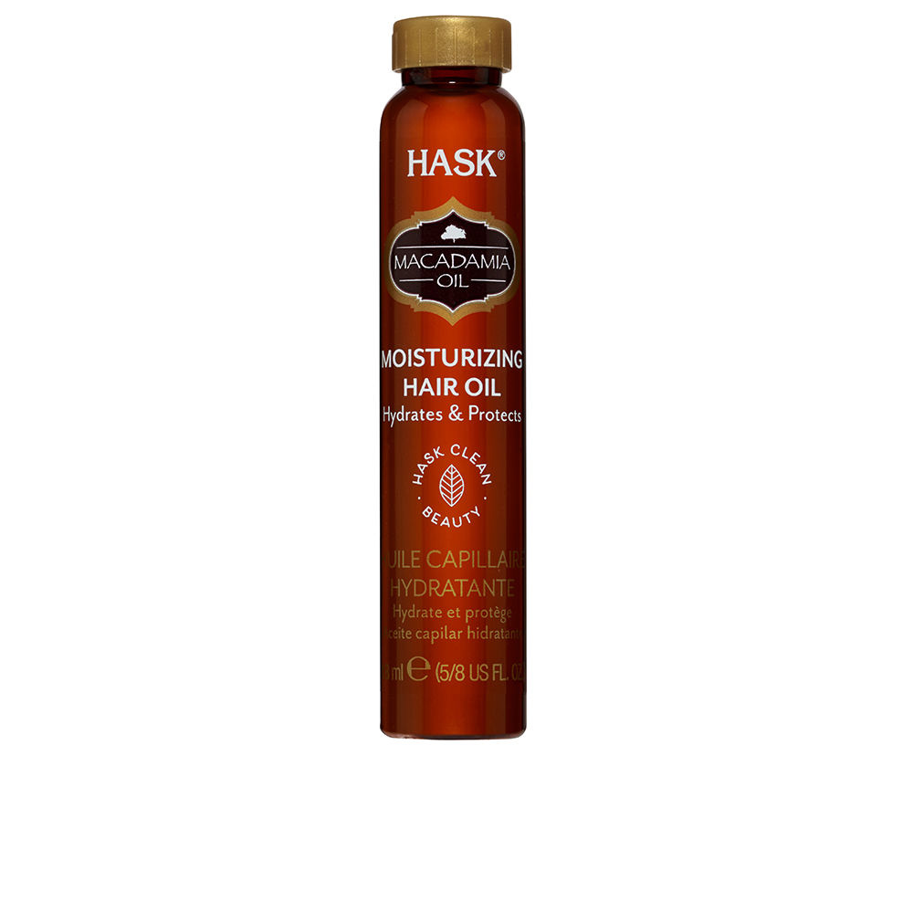 HaskMacadamiaOilMoisturizingHairOil18ml Hask Macadamia Oil Moisturizing Hair Oil 18ml