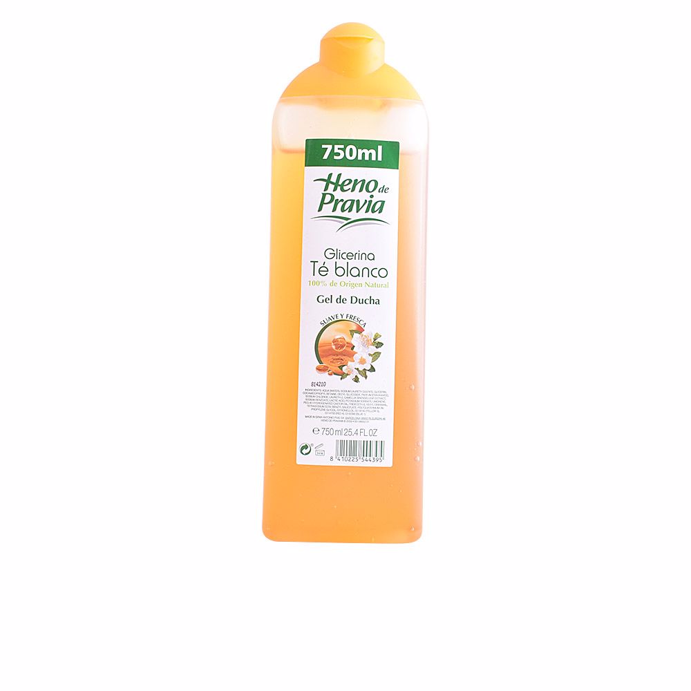 HenoDePraviaGlycerinWhiteTeaShowerGel750ml Heno De Pravia Glycerin White Tea Shower Gel 750ml
