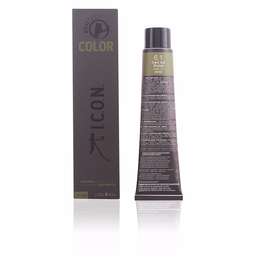 I.C.O.N.EcotechColorNaturalHairColor6.1DarkAshBlonde I.C.O.N. Ecotech Color Natural Hair Color 6.1 Dark Ash Blonde