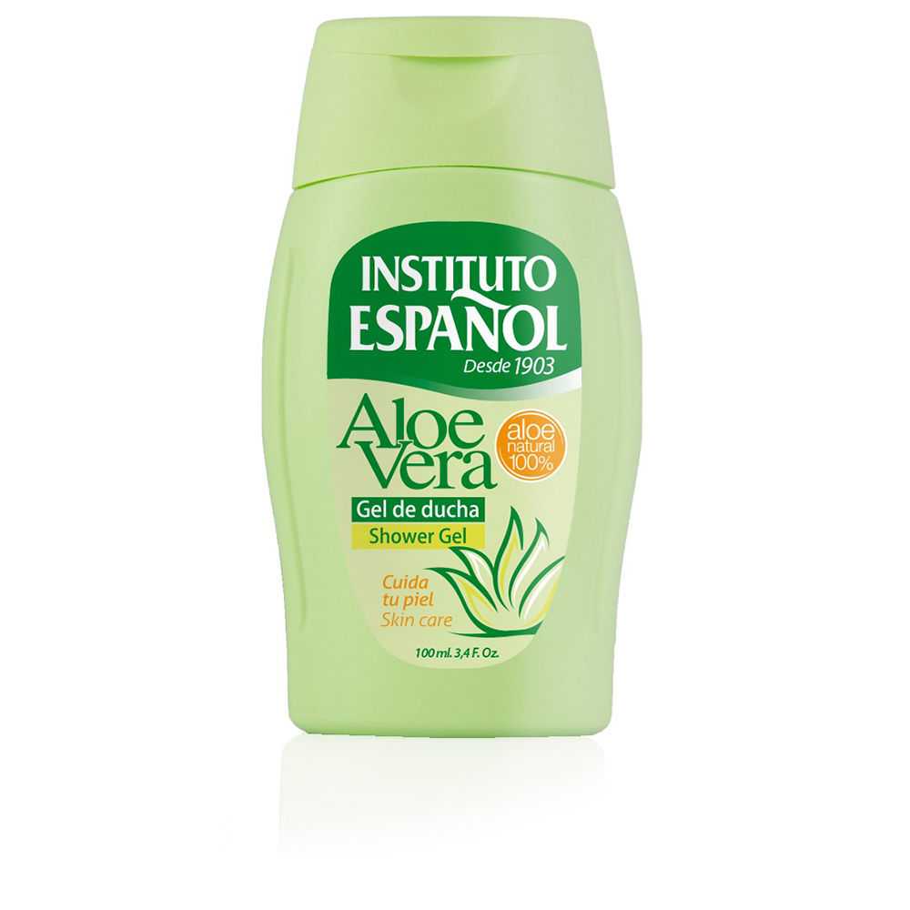 InstitutoEspanolAloeVeraShowerGel100ml Instituto Español Aloe Vera Shower Gel 100ml - Image 1