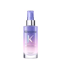Bottle  of  Kérastase  Blond  Absolu  Serum  Cicanuit  by  Kérastase,  a  lightweight  serum  indicated  for  repairing  bleached  blonde  hair.