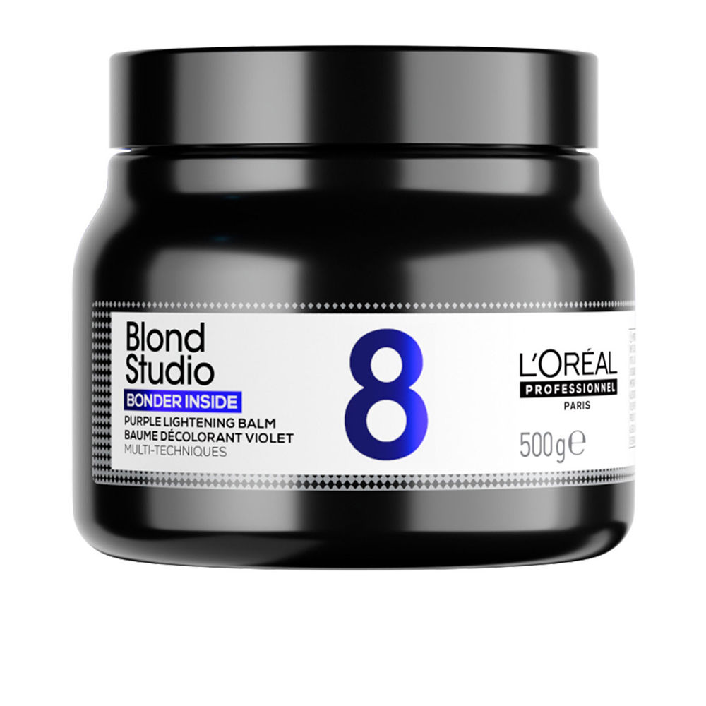 LOrealProfessionnelBlondStudioBonderInsidePurpleLighteningBalm500g L'Oréal Professionnel Blond Studio Bonder Inside Purple Lightening Balm 500g - 画像 (1)