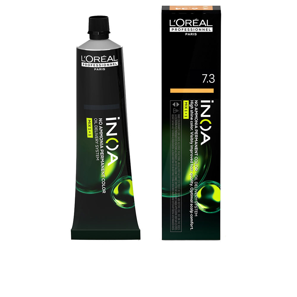 LOrealProfessionnelInoaNoAmmoniaPermanentHairColor7.360g L'Oréal Professionnel Inoa No Ammonia Permanent Hair Color 7.3 60g - 画像 (1)