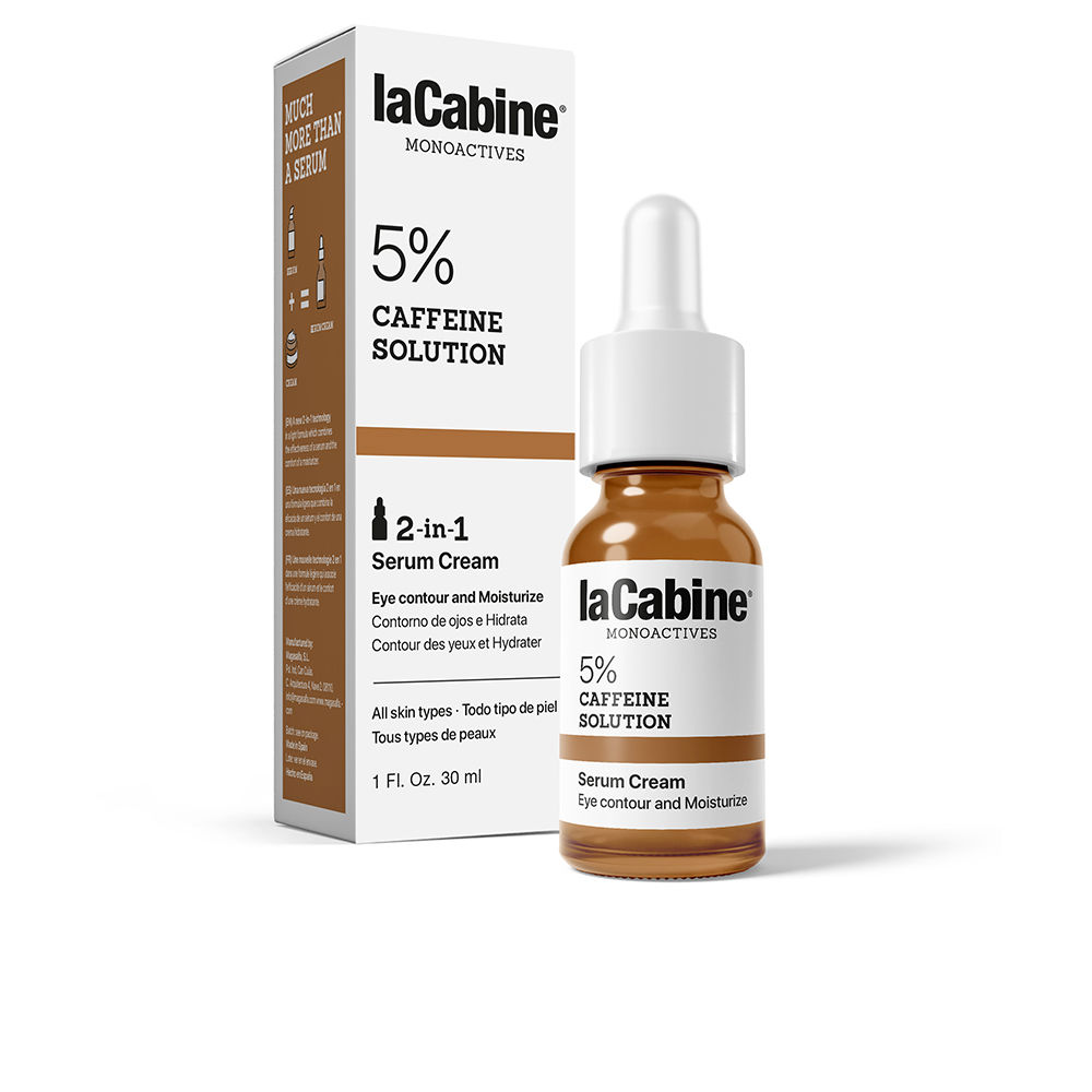 LaCabineMonoactives5%CaffeineSolutionSerumCream30ml La Cabine Monoactives 5% Caffeine Solution Serum Cream 30ml