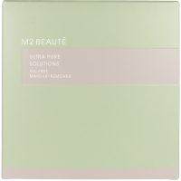 Sachet  of  M2  Beauté  Oil  Free  Eye  Make  Up  Remover  by  M2  Beauté,  a  cleansing  pad  indicated  for  removing  eye  makeup  and  impurities.