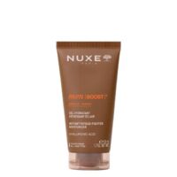 Product  container  of  Nuxe  Men  Boost  Instant  Fatigue  Fighter  Moisturizer  by  Nuxe,  a  refreshing  gel  indicated  for  skin  fatigue.