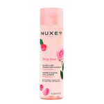 Bottle of Nuxe Very Rose 3-in-1 Soothing Micellar Water by Nuxe, a micellar water indicated for removing makeup and soothing skin.
