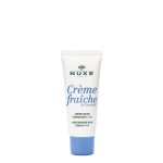 Jar of Nuxe Crème Fraiche de Beauté Rich 48h Moisturizing Cream by Nuxe, a rich cream indicated for dry skin hydration.