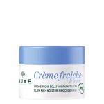 Jar of Crème Fraiche de Beauté Rich Radiance Moisturizing Cream by Nuxe, a rich cream indicated for dry skin radiance.