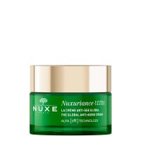 Jar  of  Nuxe  Nuxuriance  Ultra  Alfa  [3R]  Global  Anti-Aging  Cream  by  Nuxe,  an  unctuous  cream  indicated  for  mature  skin  aging.