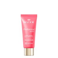 Tube  of  Nuxe  Prodigieuse  Boost  5-in-1  Multi-Perfection  Smoothing  Base  by  Nuxe,  a  balm  indicated  for  correcting  imperfections  and  shine.