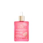 Bottle  of  Nuxe  Prodigieuse  Boost  Vitamin  [C]  Vitamin  Radiance  Serum  by  Nuxe,  a  serum  indicated  for  brightening  and  reducing  fatigue.