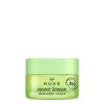 Tube of Nuxe Sweet Lemon Lip Balm by Nuxe, a lip balm indicated for moisturizing and repairing dry or fragile lips.