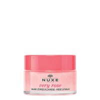 Tube  of  Nuxe  Very  Rose  Lip  Balm  by  Nuxe,  a  lip  balm  indicated  for  moisturizing  and  repairing  very  dry  lips.