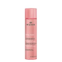 Bottle  of  Nuxe  Very  Rose  Radiance  Peeling  Lotion  by  Nuxe,  an  exfoliating  lotion  indicated  for  renewing  and  brightening  the  skin.