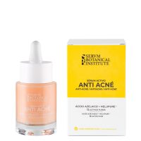 Bottle  of  Servm  Botanical  Institute  Anti-Acne  Active  Serum  by  Servm,  a  serum  indicated  for  regulating  excess  oil  and  purifying  the  skin.
