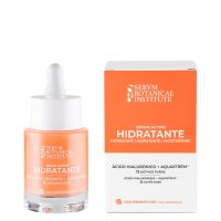 Bottle  of  Servm  Botanical  Institute  Moisturizing  Active  Serum  by  Servm,  a  serum  indicated  for  hydrating  the  skin  of  the  face  and  neck.