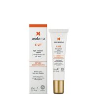 Tube  of  Sesderma  C-Vit  Eye  Contour  Cream  by  Sesderma,  a  cream  indicated  for  correcting  wrinkles,  puffiness  and  dark  circles.