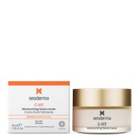 Jar  of  Sesderma  C  Vit  Facial  Moisturizing  Cream  by  Sesderma,  an  anti-aging  cream  indicated  for  devitalized  skin.